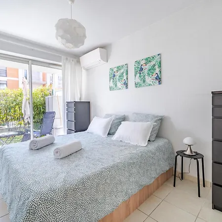Apartamento 2p à 50m De La Plage, Climatisé, Parking